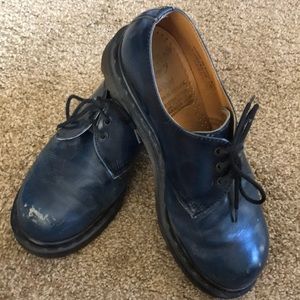 Dark blue vintage Doc Martins